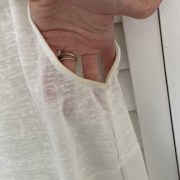 Sheer MINKPINK white tank - Picture 4 of 5